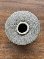 Load image into Gallery viewer, CTF Lustro Metallic Carry-Along Cone Yarn · 1/11,700nm · Warm Silver