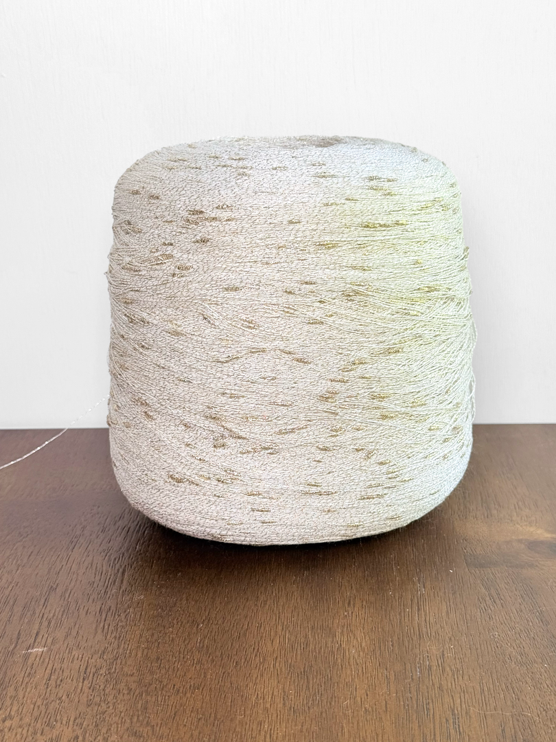 IIF LUMIA Sustainable Viscose Blend Slubby Metallic Cone Yarn