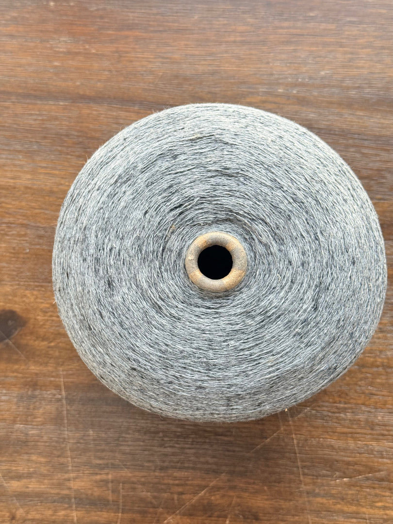 100 Linen 1/10Nm Cone Yarn · Melange Gray · China