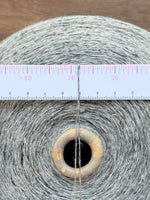 Load image into Gallery viewer, 100 Linen 1/10Nm Cone Yarn · Melange Gray · China