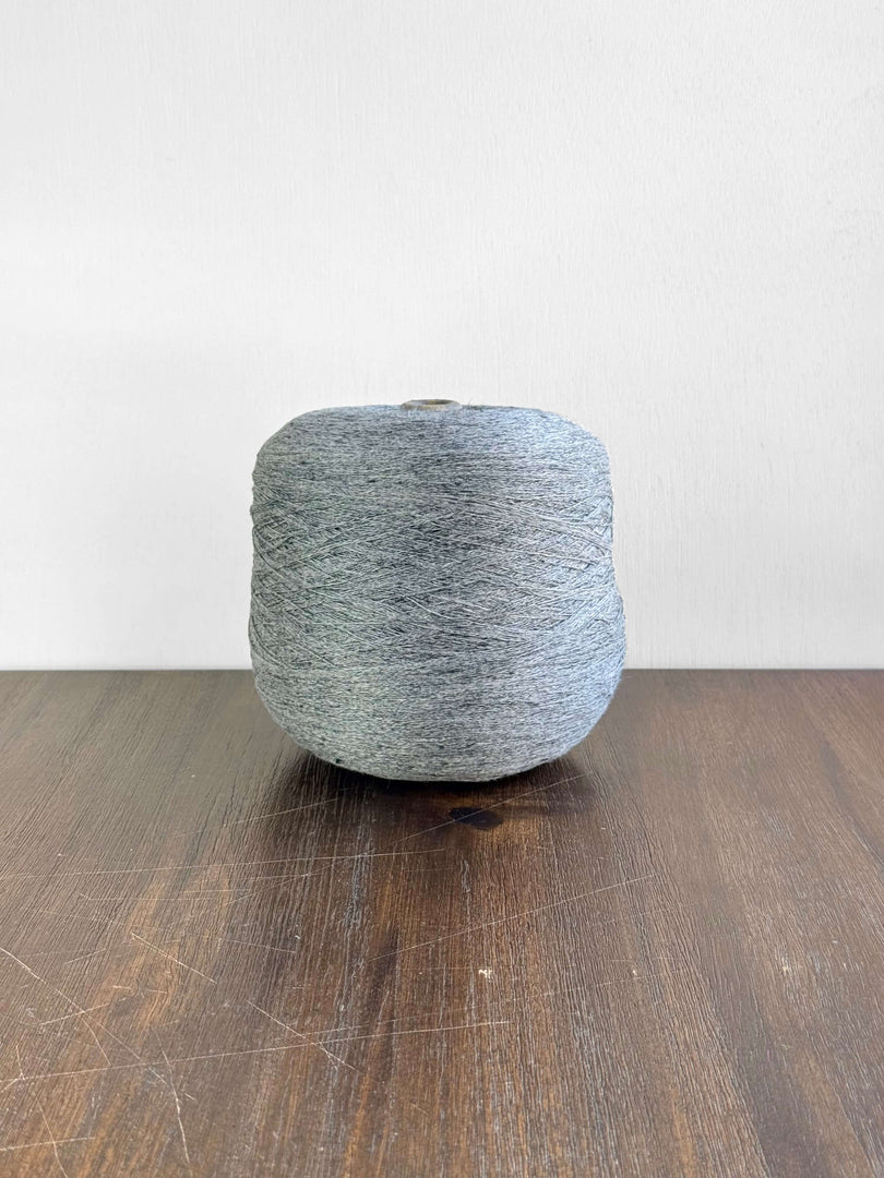 100 Linen 1/10Nm Cone Yarn · Melange Gray · China