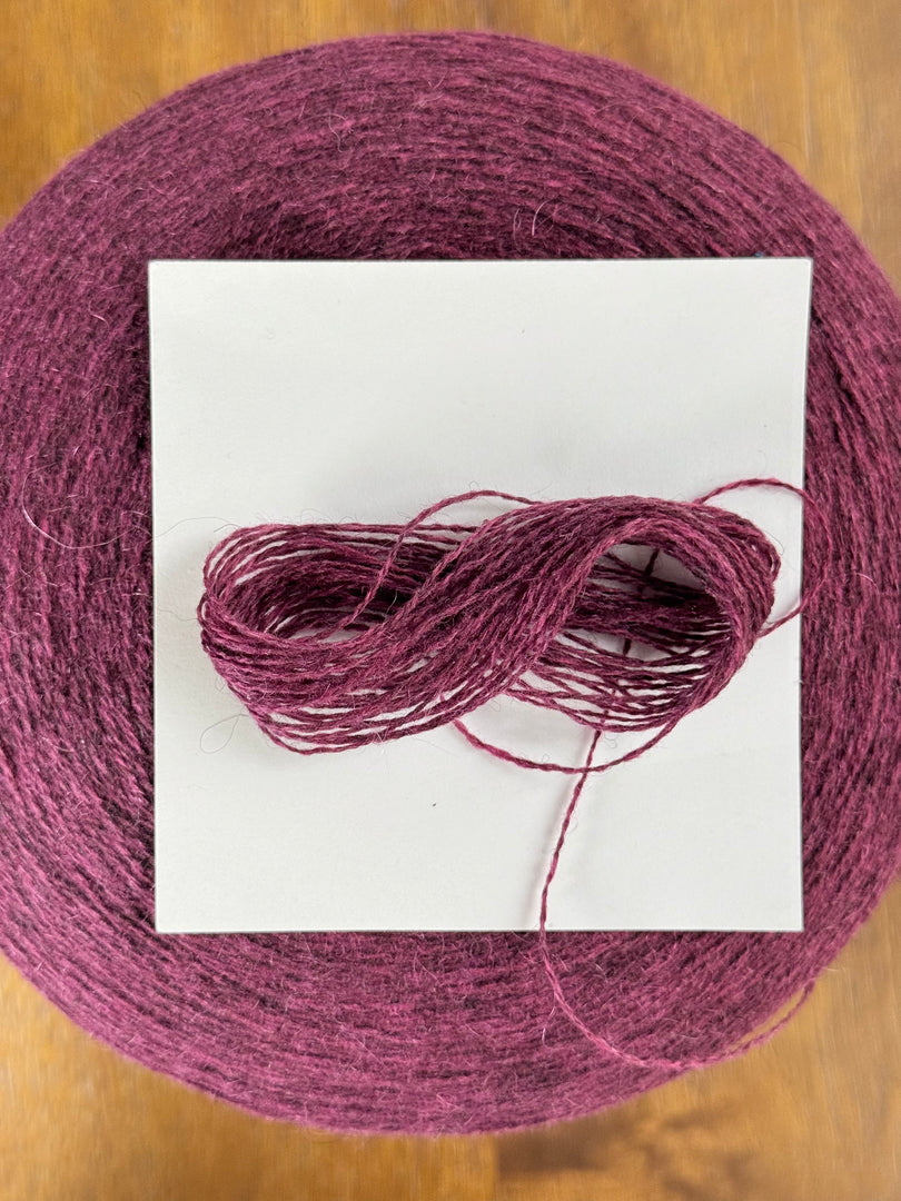 50 Yak 50 Wool Cone Yarn