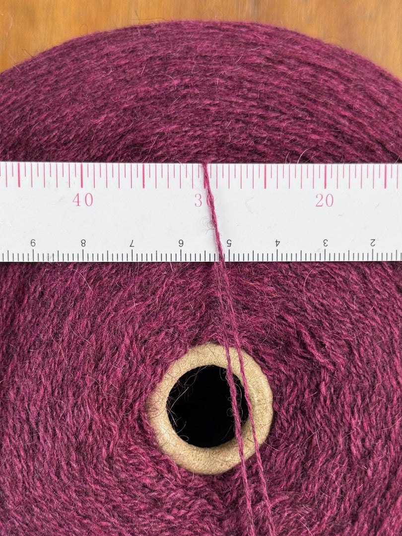 50 Yak 50 Wool Cone Yarn