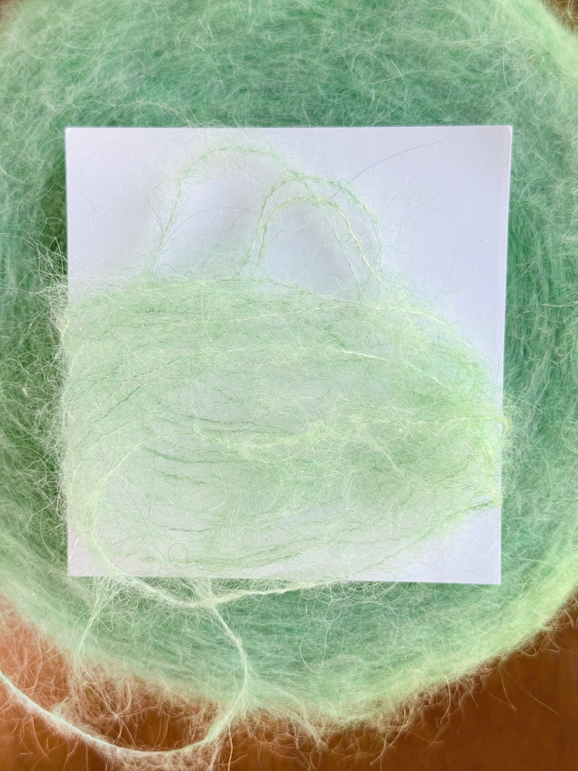 Suri Alpaca Mohair Blend Brushed Cone Yarn