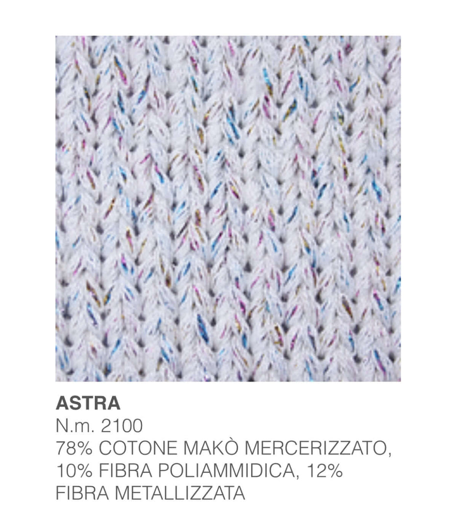 Lineapiù ASTRA 78 Makò Cotton 10 Polyamide 12 Metallic Fiber