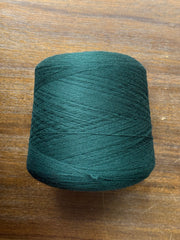100 wool yarn green 
