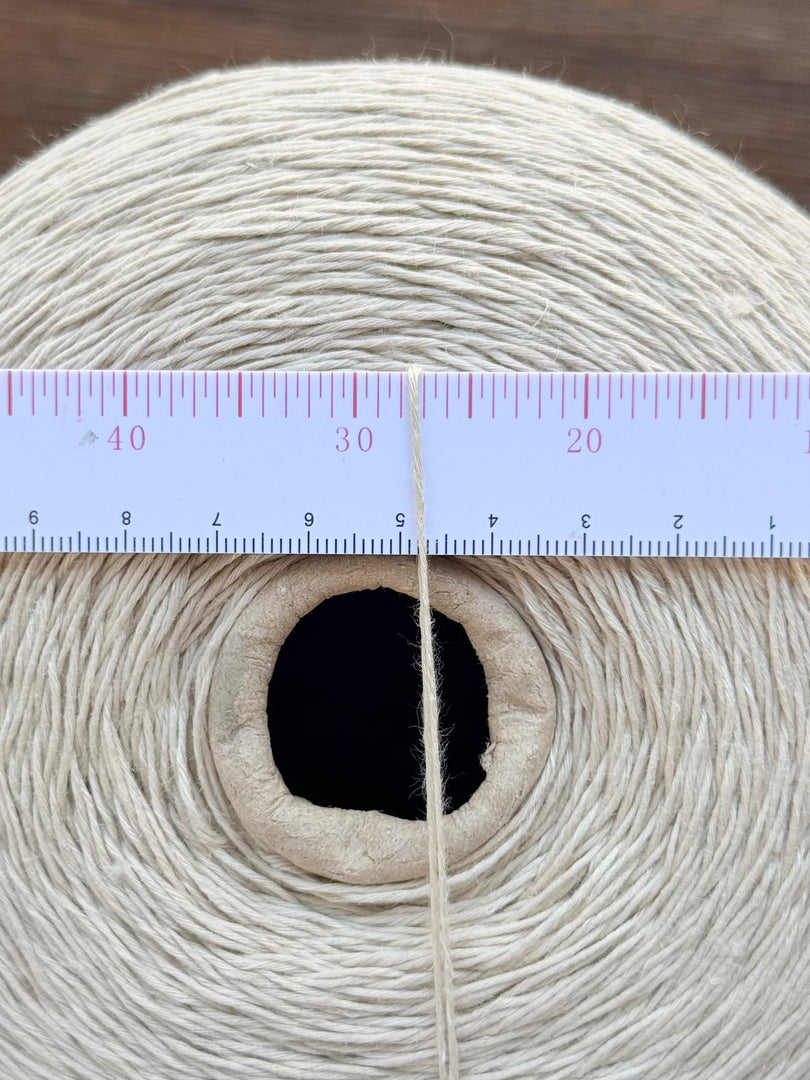 100 Linen 1/3Nm Cone Yarn · Beige · China