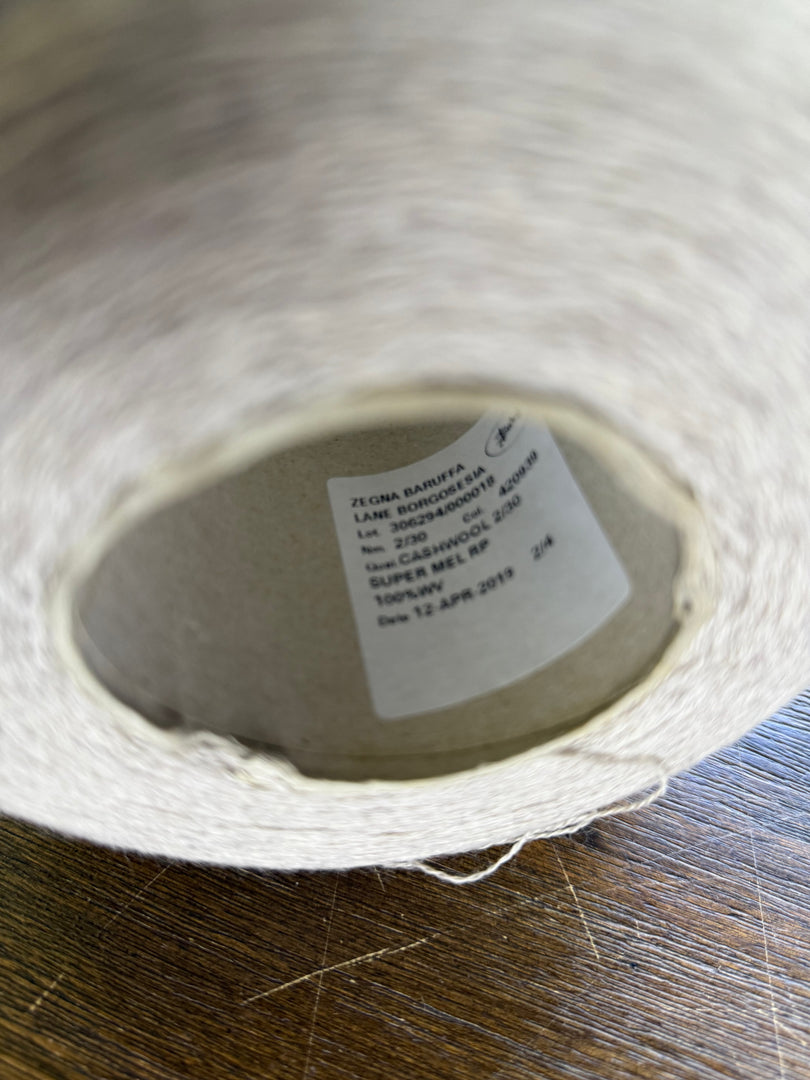 Zegna Cashwool 100 Extrafine Merino Wool 2/30nm Cone Yarn That Yarn