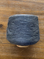 Load image into Gallery viewer, 100 Linen 2/26Nm Cone Yarn Heathered Indigo · China