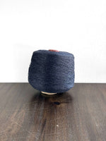Load image into Gallery viewer, 100 Linen 2/26Nm Cone Yarn Heathered Indigo · China