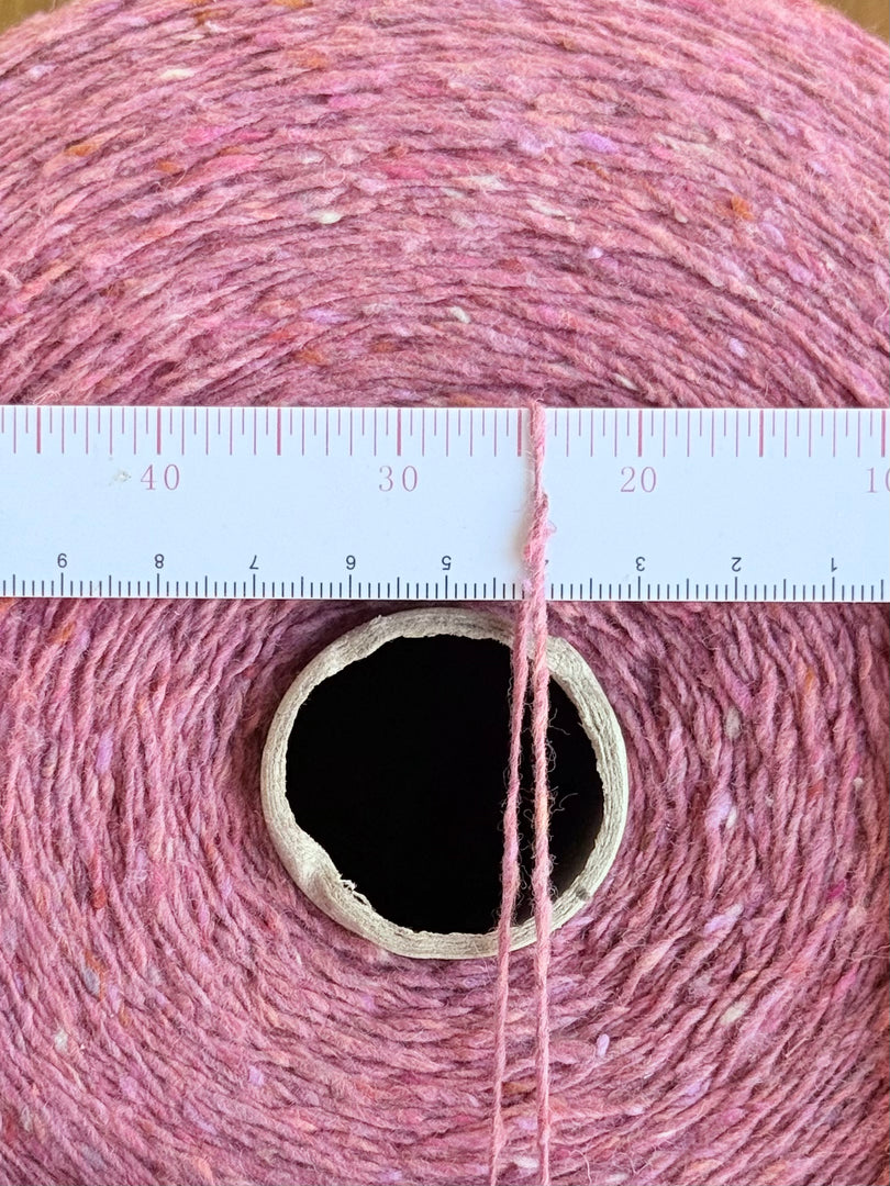 Millefili 60 Wool 20 Viscose Blend Tweed Cone Yarn
