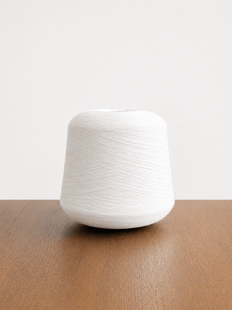 Tollegno Harmony 100 Extrafine Merino Wool Cone Yarn · 2/30Nm White · Italy