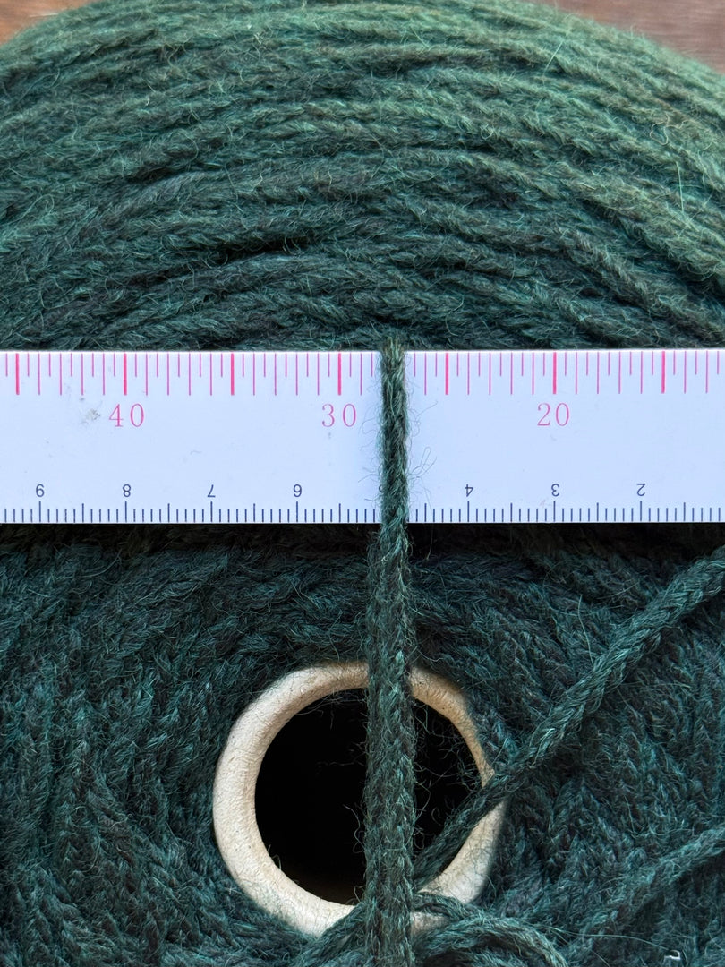 Olivo Amelie Wool Blend with Synthetic Fibers · 1/1nm Chunky Italy Cone Yarn