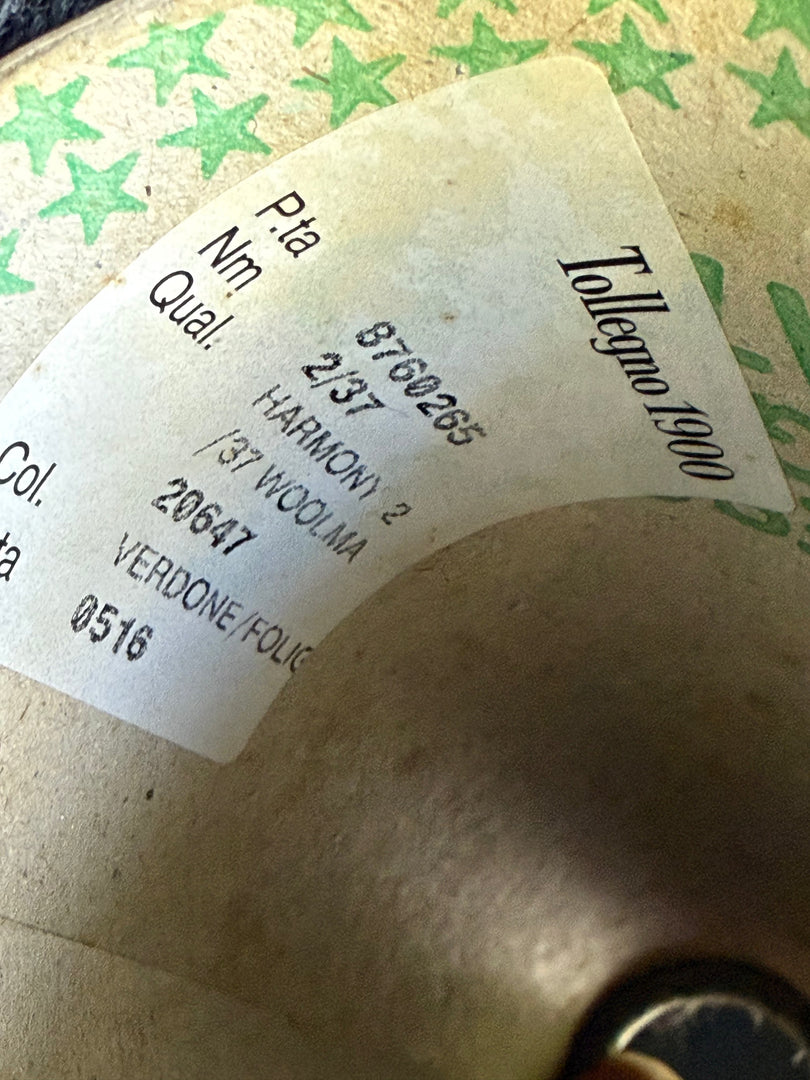 Tollegno 100 Extrafine Merino Wool 2/37nm Cone Yarn That Yarn