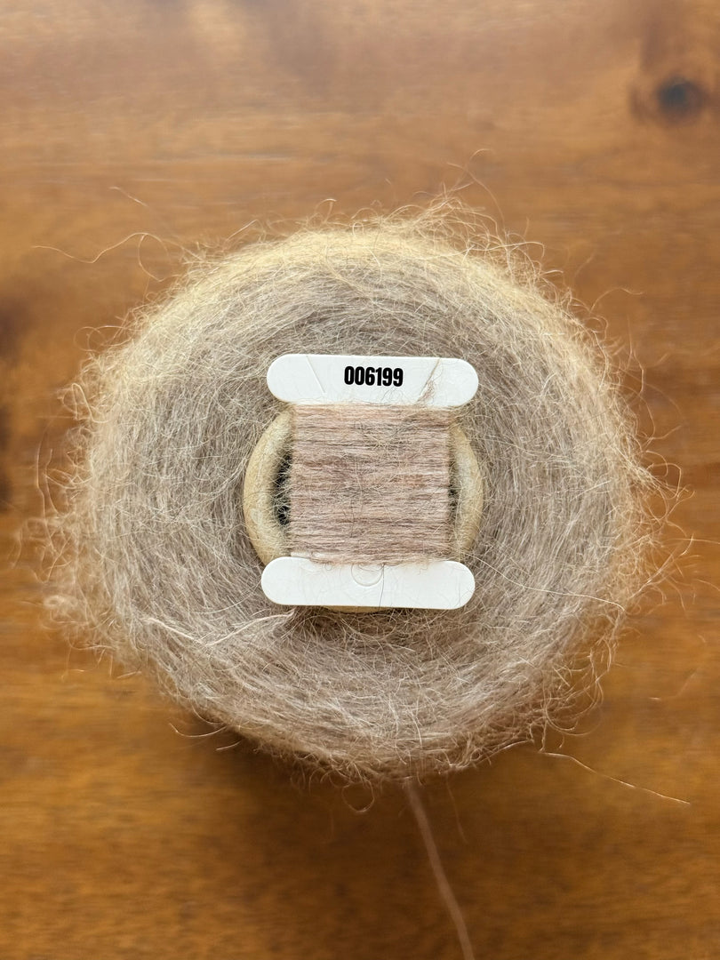 Ilaria Aurora 72 Mohair 25 Nylon 3 Wool Brushed Cone Yarn · 1/10Nm · Italy