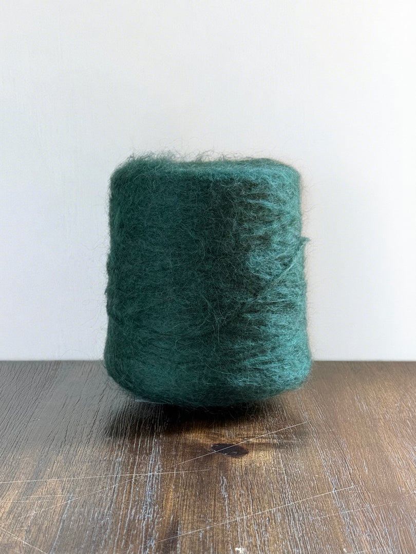 Wool Mohair Blend Brushed Yarn