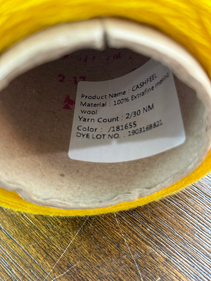 XINAO Cashfeel 100 Extrafine Merino Wool 2/30nm Cone Yarn