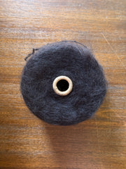 Wool Mohair Blend Brushed Yarn