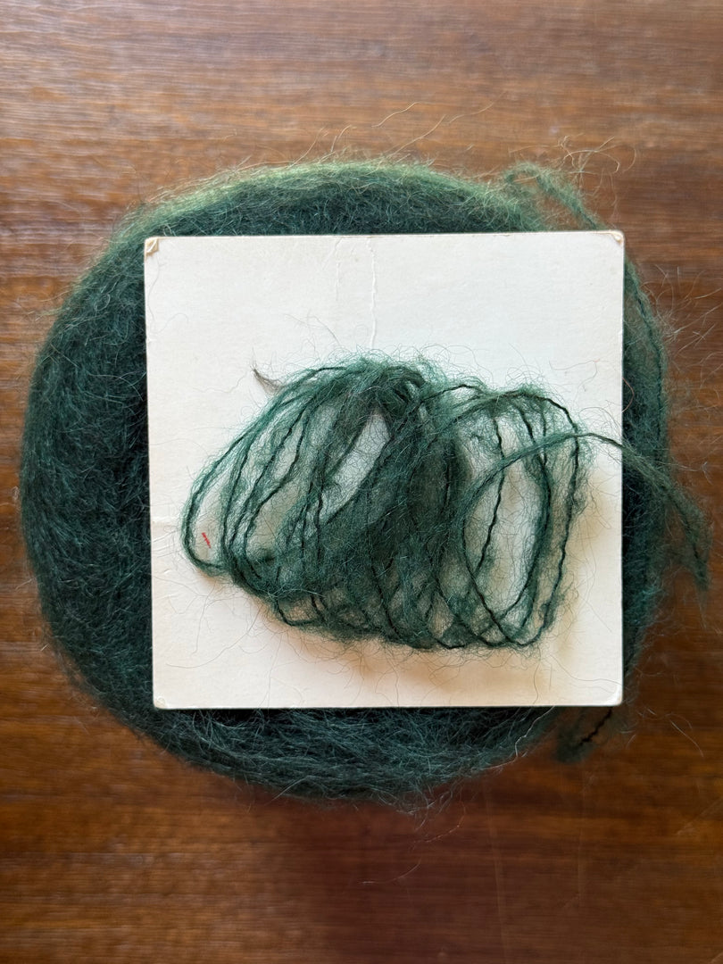 Wool Mohair Blend Brushed Yarn