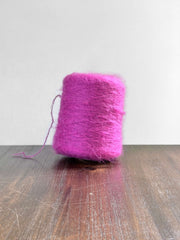 Wool Mohair Blend Brushed Yarn