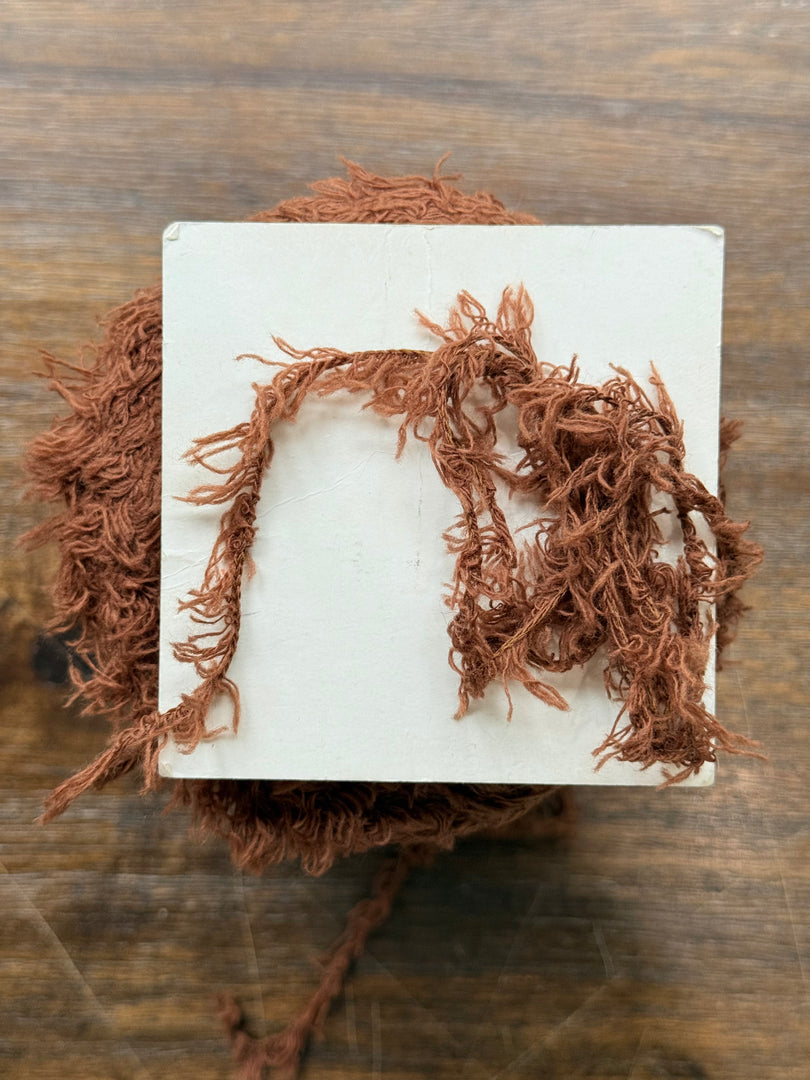 UPW luxury eyelash yarn cashmere wool blend 