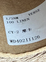 Load image into Gallery viewer, 100 Linen 1/3Nm Cone Yarn · Mocha Brown · China