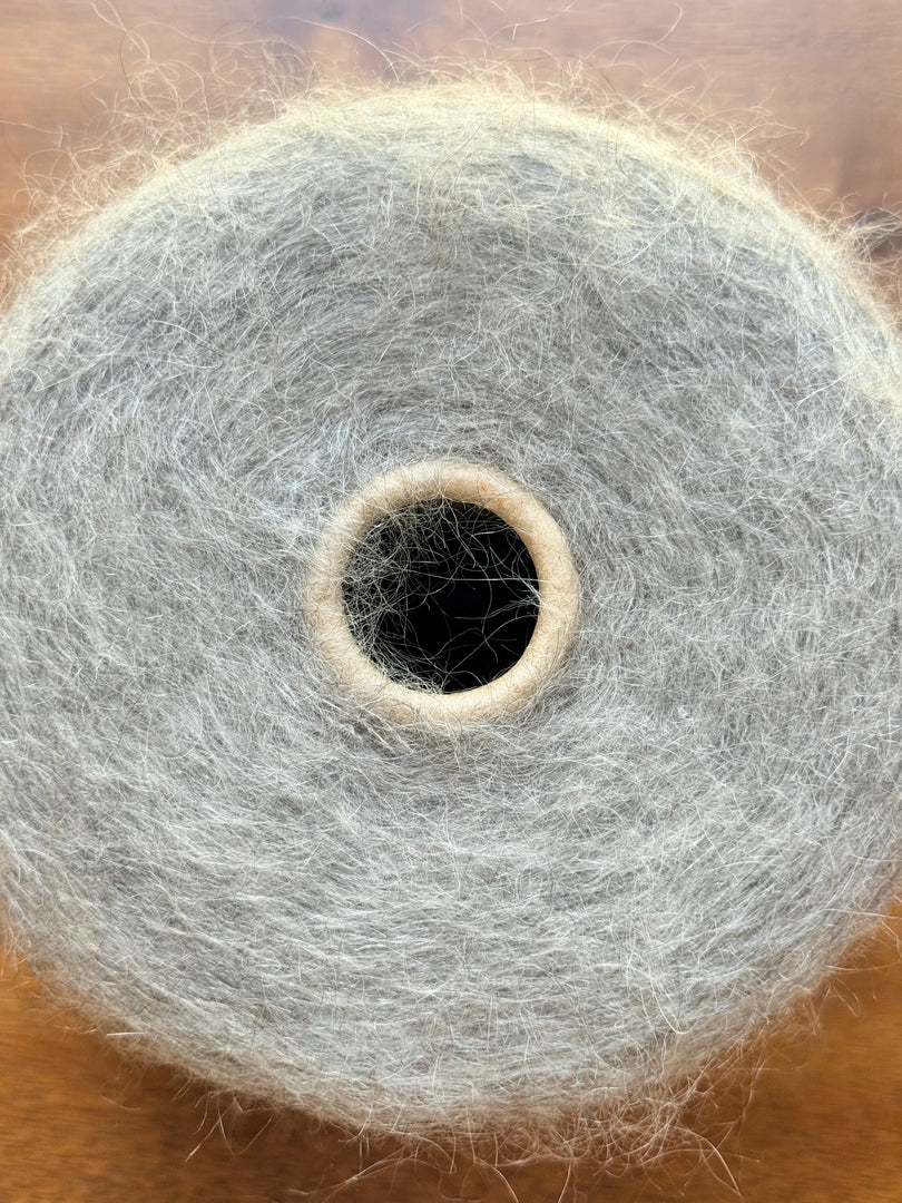Ilaria Aurora 72 Mohair 25 Nylon 3 Wool Brushed Cone Yarn · 1/10Nm · Italy