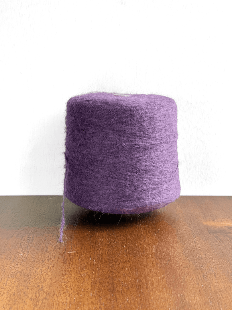 brushed wool alpaca blend yarn