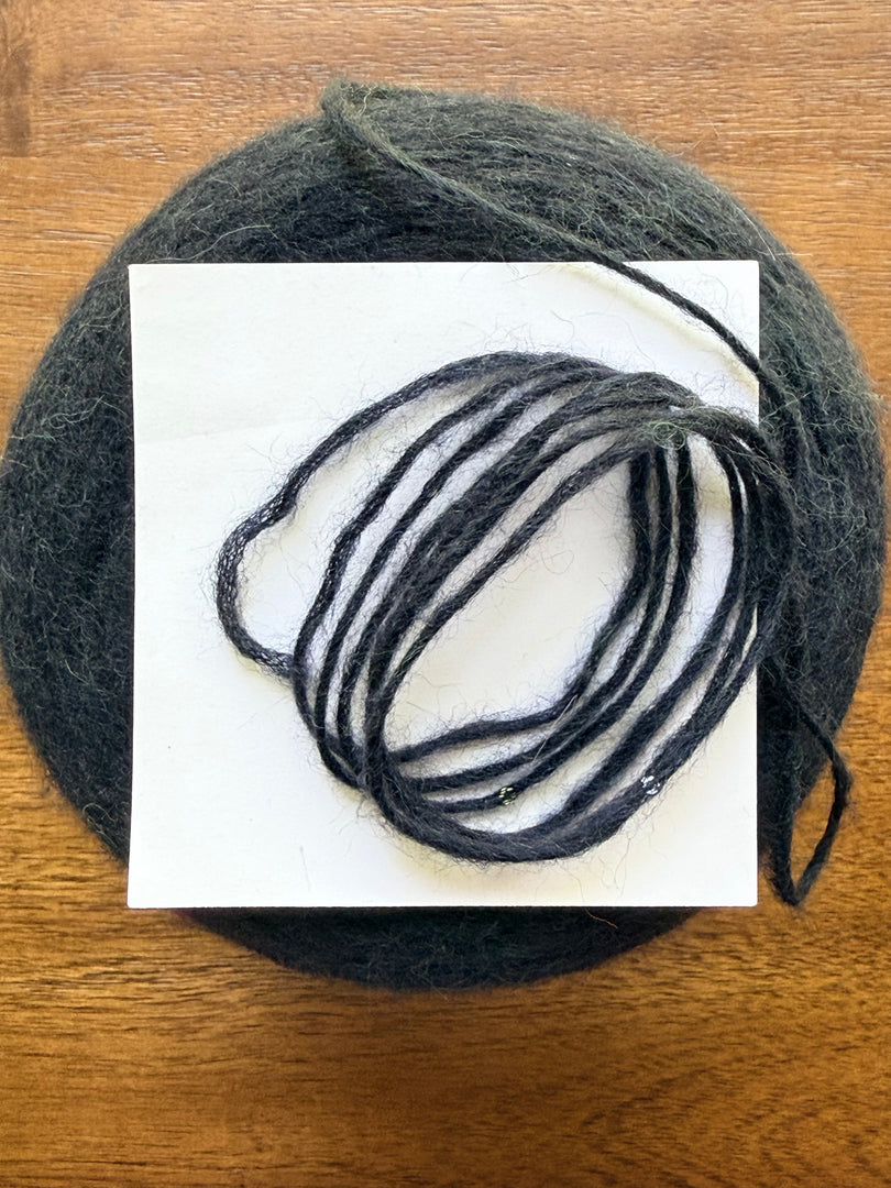 Pecci Cheerleader Alpaca Wool Blend Brushed Chain Sequin Cone Yarn