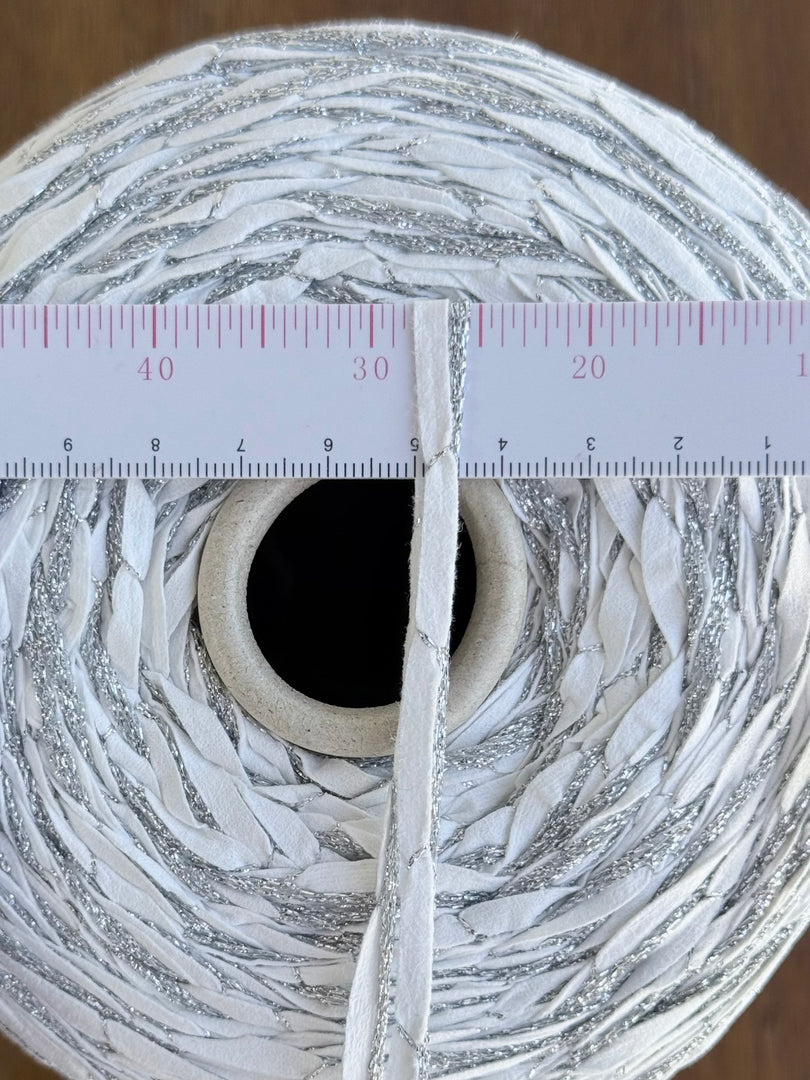 IGEA Sicily Bi-Color Metallic Tape Cone Yarn