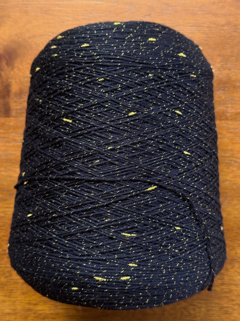 100 Merino Wool Metallic Knot Cone Yarn