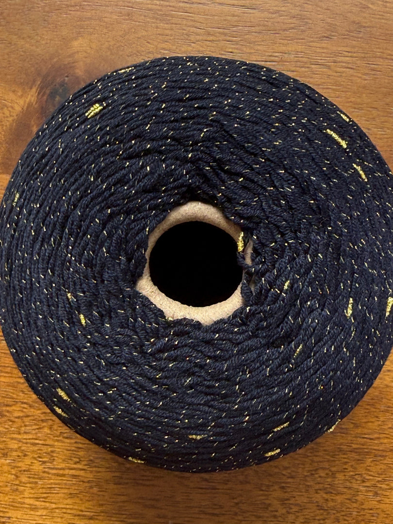 100 Merino Wool Metallic Knot Cone Yarn