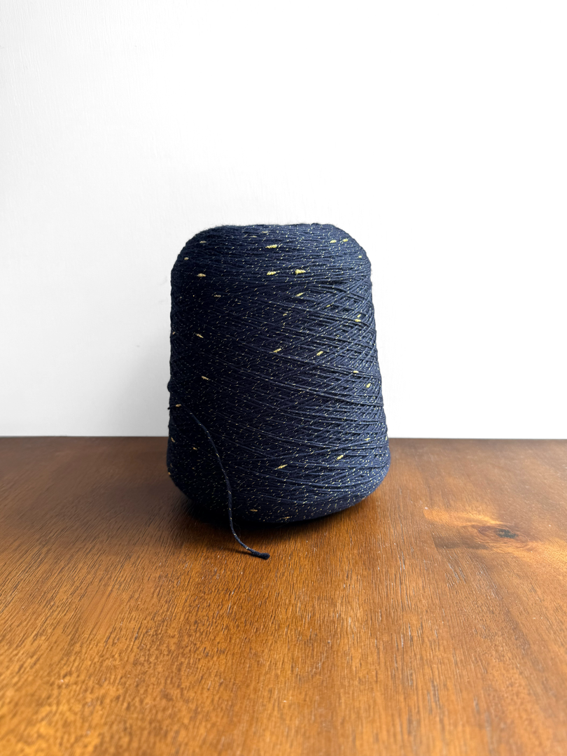 100 Merino Wool Metallic Knot Cone Yarn
