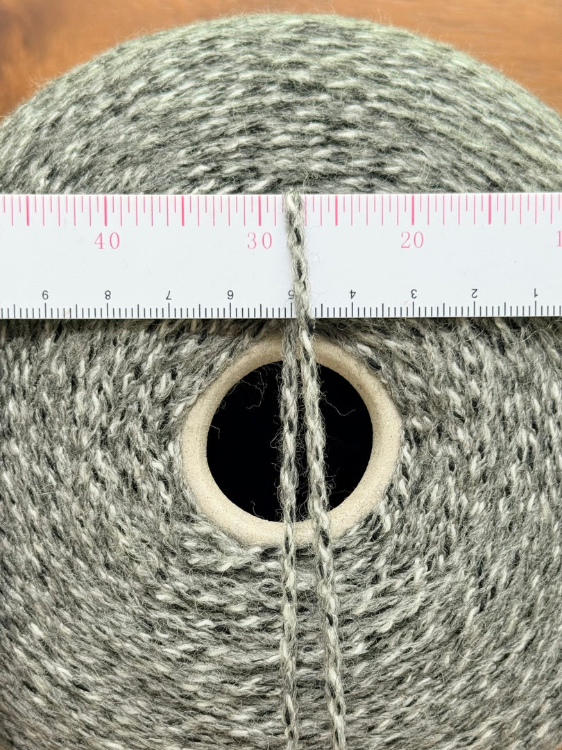 Lineapiù Paisley Merino Camel Cashmere Blend Cone Yarn 
