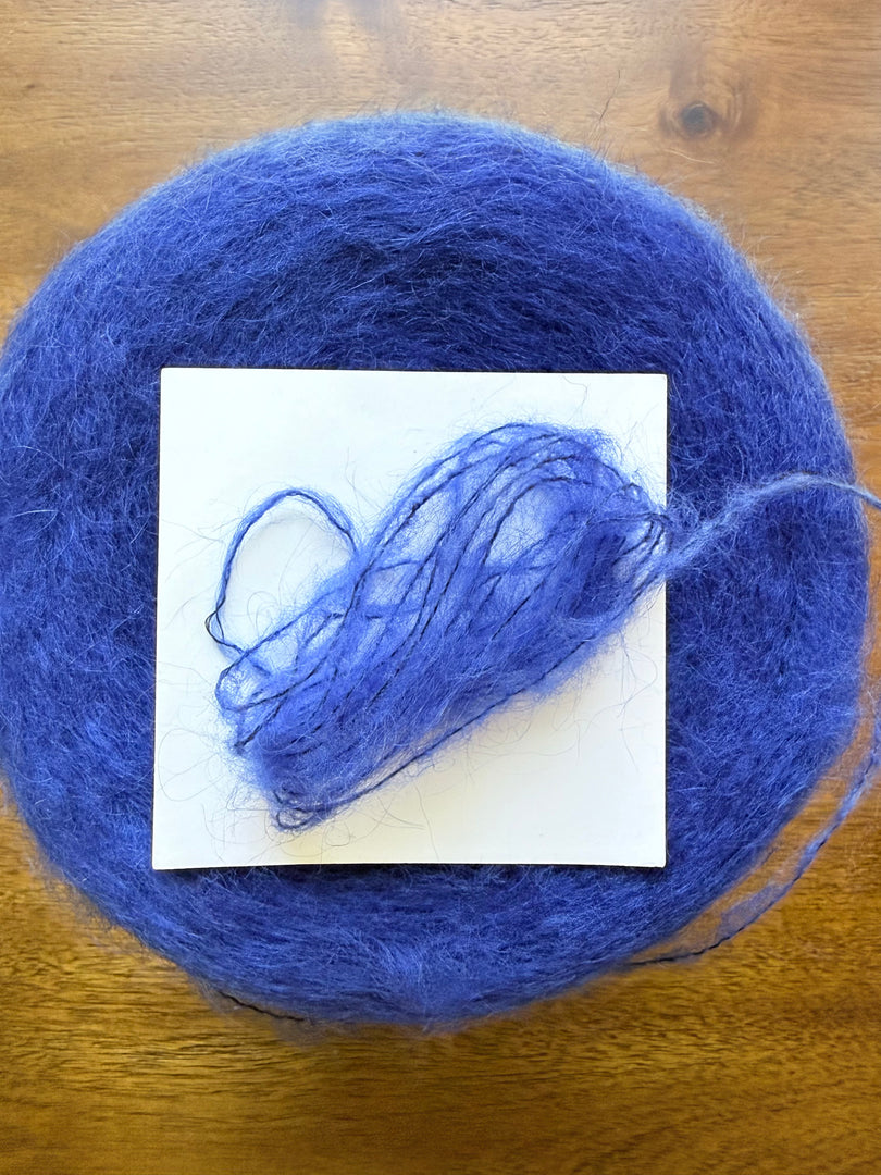 49 Wool 30 Mohair 21 Nylon Brushed Cone Yarn · 1/4.5Nm · China