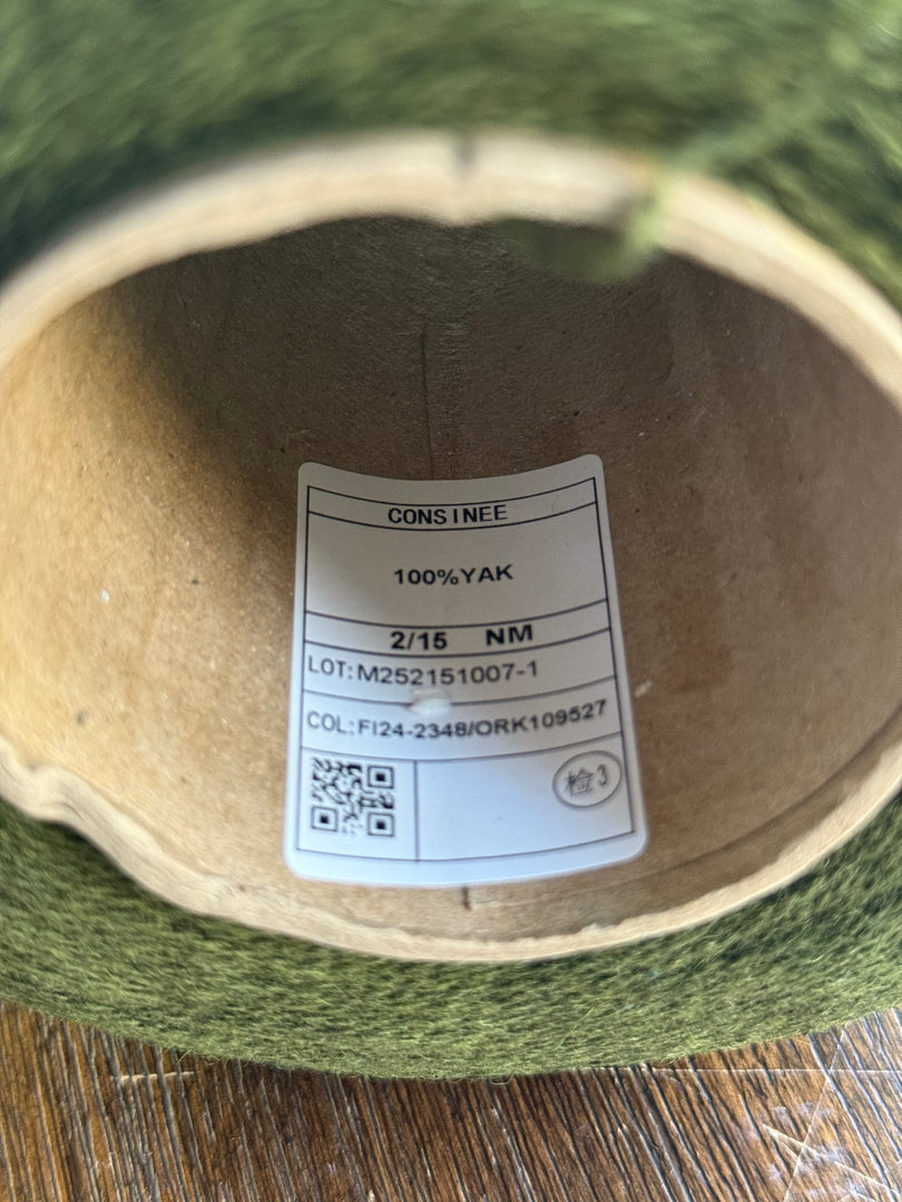 CONSINEE 100 Yak · 2/15Nm Cone Yarn · China