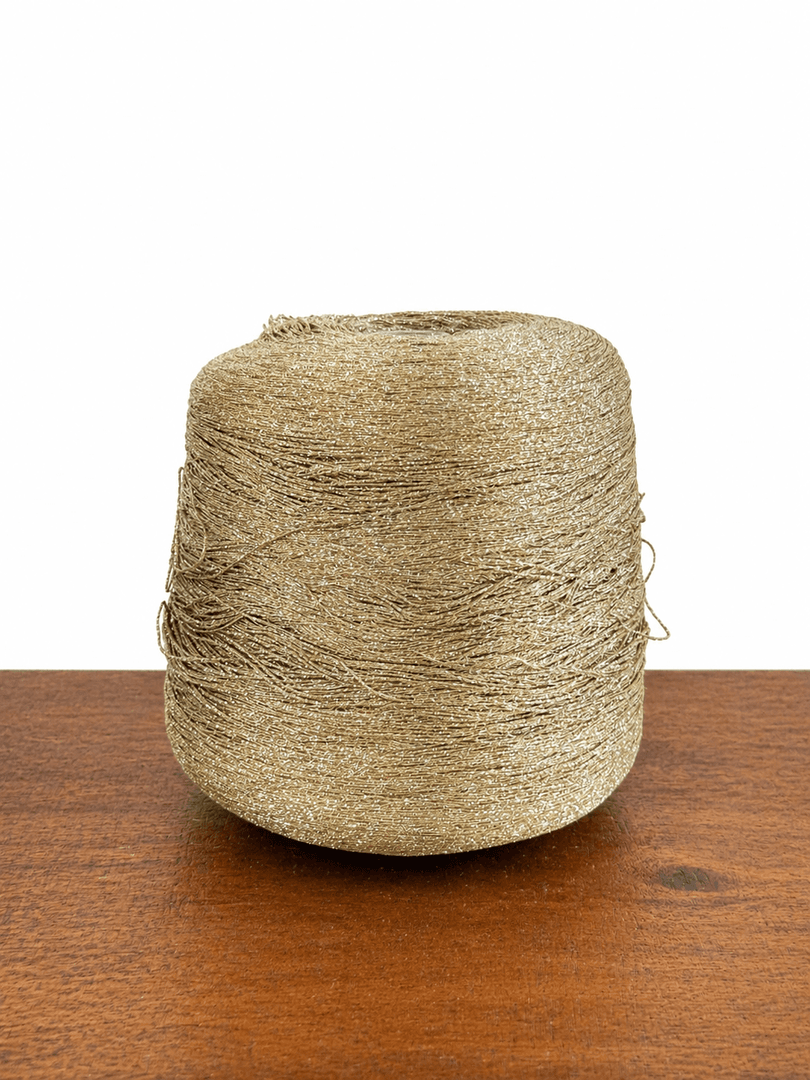 Olivo Brillino Viscose Blend Metallic Cone Yarn · 1/7.2Nm · Italy