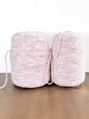 34 Wool 34 Alpaca 20 Cotton Space-Dyed Chainette Fancy Yarn