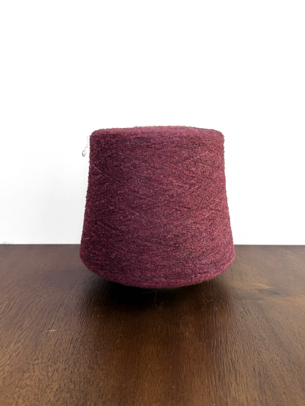 Zegna Baruffa Mousse 70 Wool 30 Polyamide Bouclé Cone Yarn