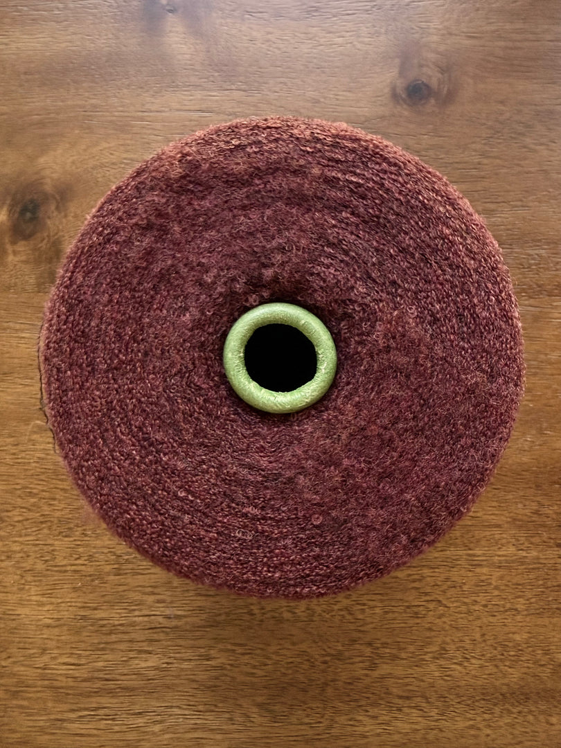 Zegna Baruffa Mousse 70 Wool 30 Polyamide Bouclé Cone Yarn