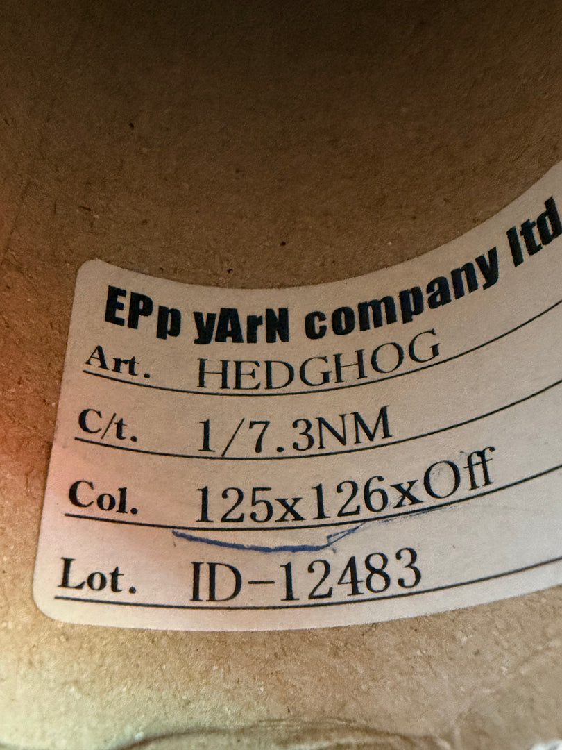 EPP Hedgehog Linen Cotton Blend Cone Yarn