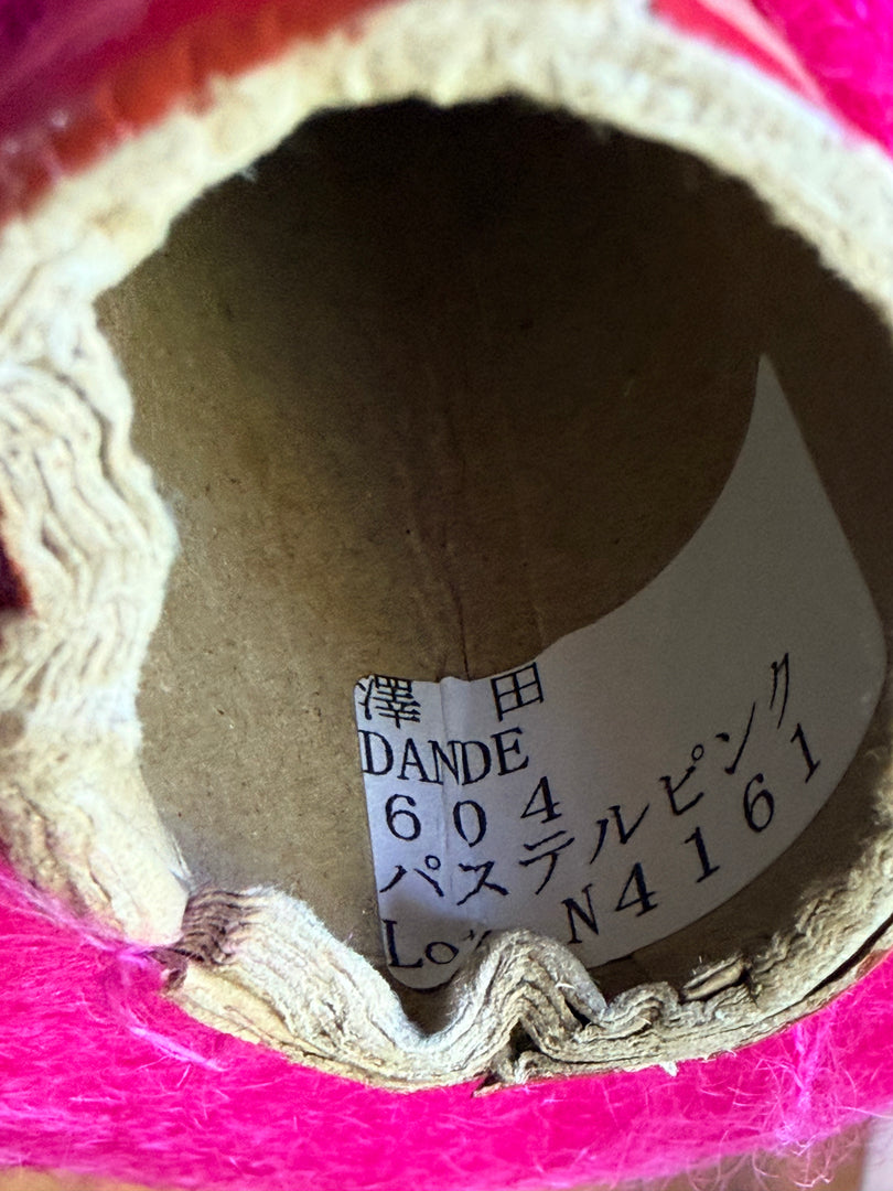 SAWADA DANDE 55 Kid Mohair 15 Wool Blend Cone Yarn · 1/13Nm · Japan