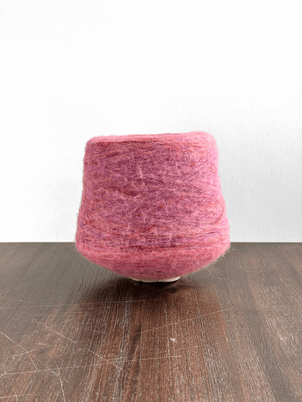 Japan Wool Mohair Blends Self-striping Brushed Yarn