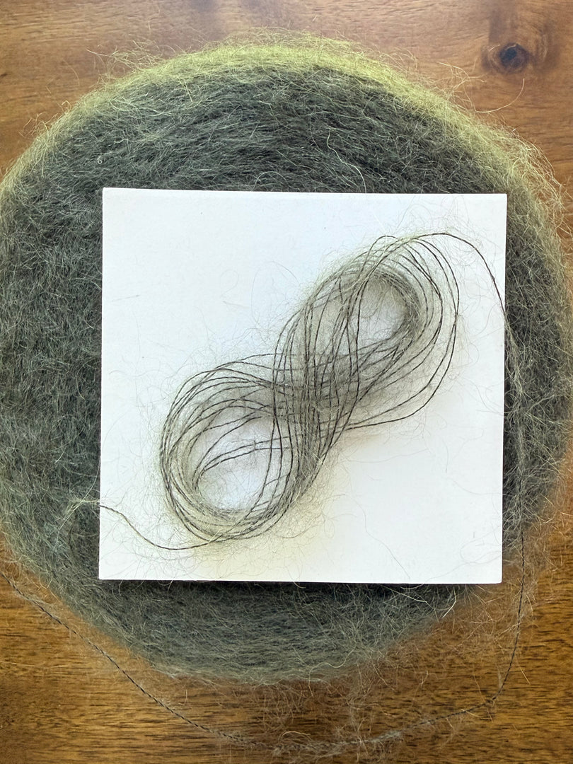 Ilaria Aurora 72 Mohair 25 Nylon 3 Wool Brushed Cone Yarn