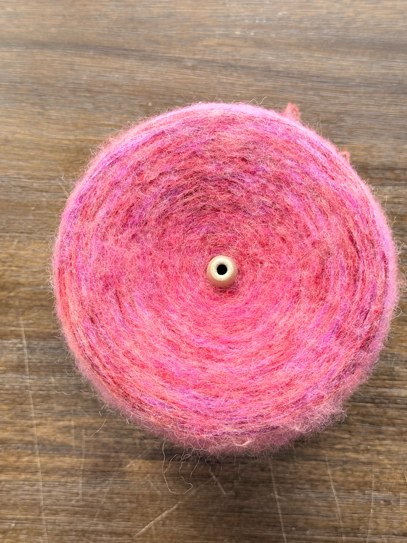 Japan Wool Mohair Blends Self-striping Brushed Yarn