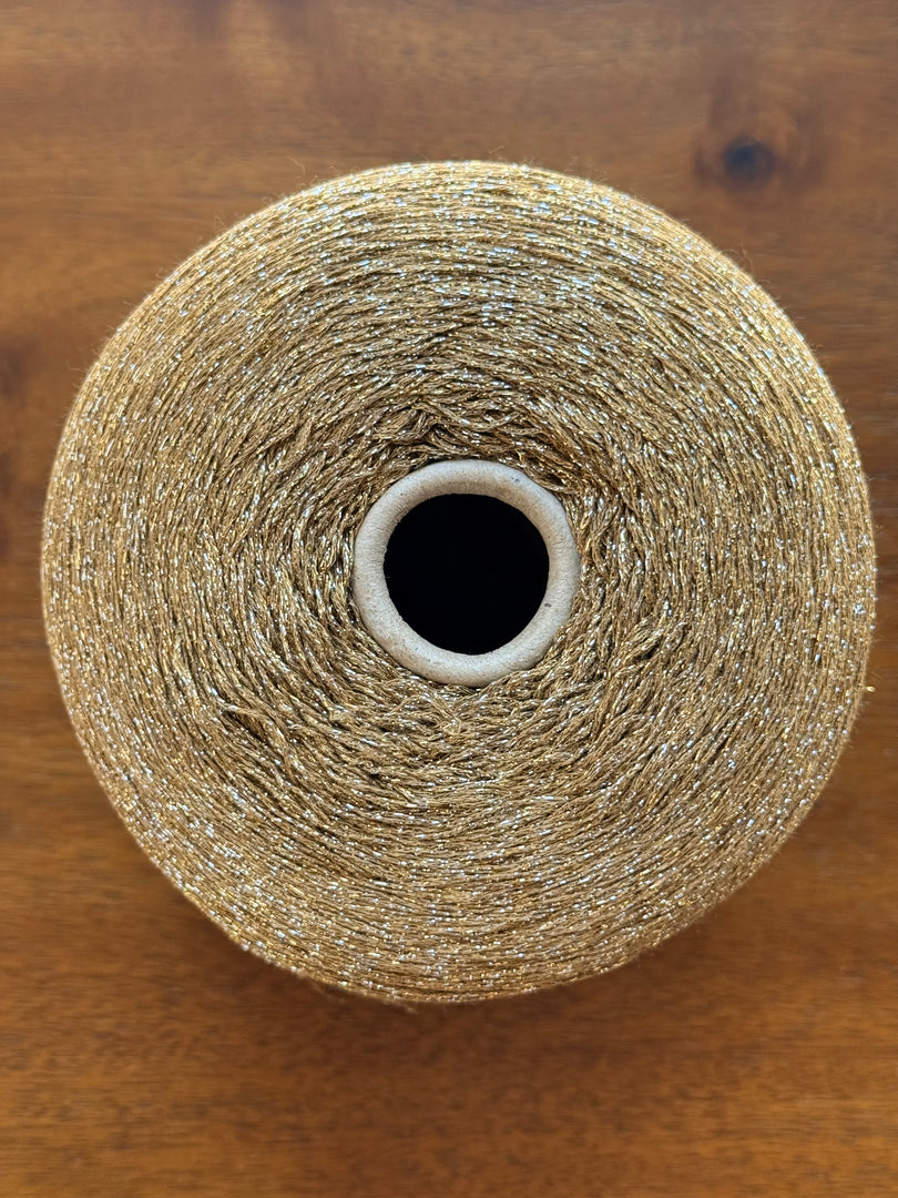 Olivo Brillino Viscose Blend Metallic Cone Yarn 