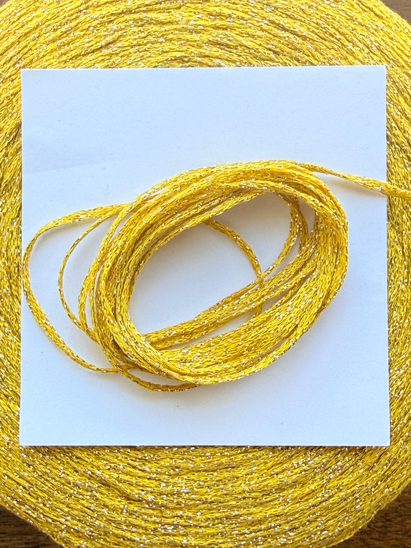 Olivo Brillo Viscose Blend Metallic Tape Cone Yarn