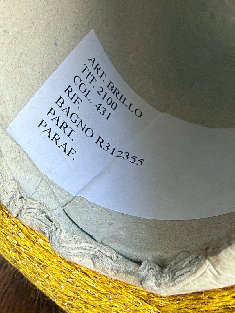 Olivo Brillo Viscose Blend Metallic Tape Cone Yarn