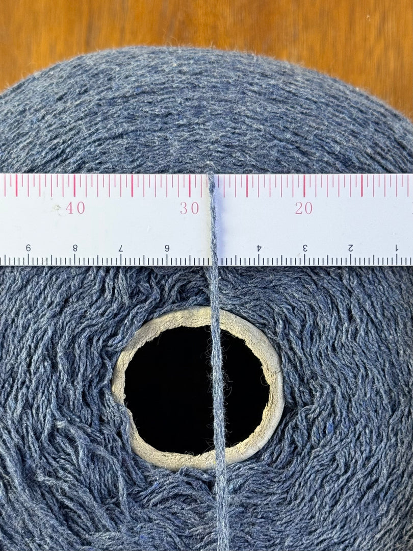 Industria Italiana Filati Recycled Cotton Blend Chainette Cone Yarn