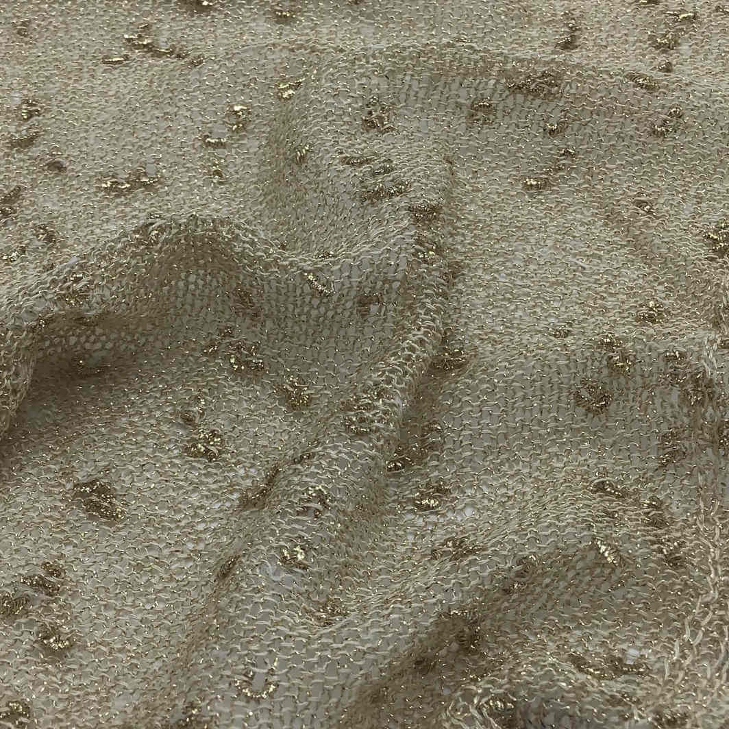 IIF LUMIA Sustainable Viscose Blend Slubby Metallic Cone Yarn
